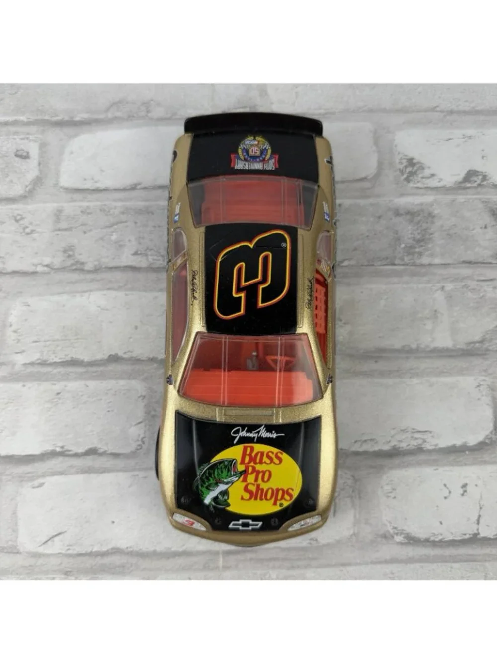 Hasbro 1998 Dale Earnhardt #3 Bass Pro Shops Gold 1/24 Diecast 50th Anniversary